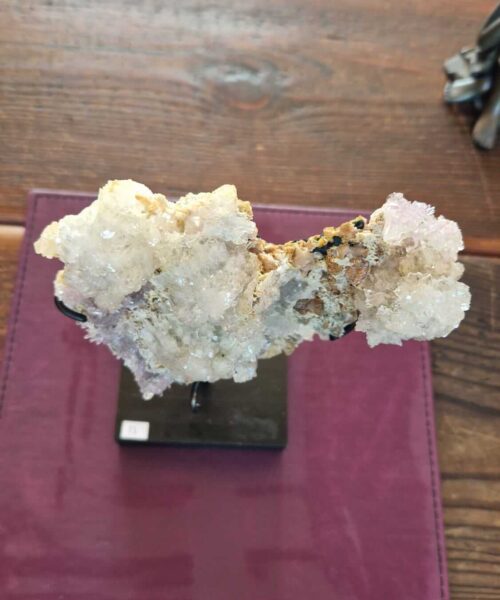 Amethyst Flower 12 Crystal Formation Rare Cluster on Stand 471g H20xW13.5xD7cm - Image 7