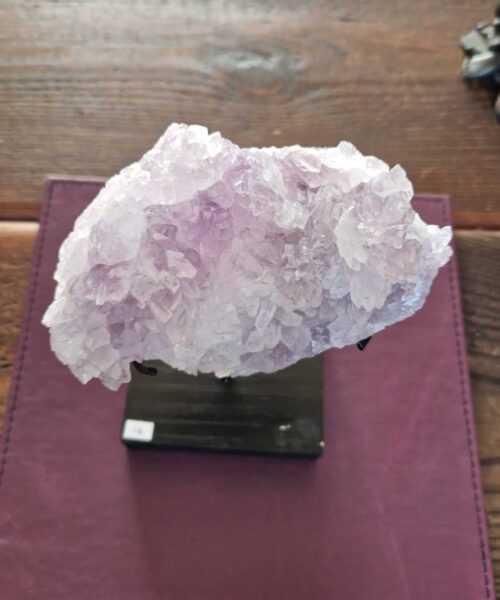 Amethyst Flower 14 Crystal Formation Rare Cluster on Stand 752g H17.5xW14xD8cm - Image 5