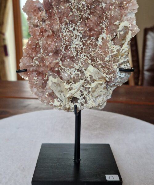 Amethyst Flower 17 Crystal Formation Rare Cluster on Stand 540g H22xW12.5xD7cm