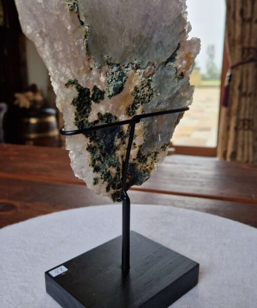 Amethyst Flower 20 Crystal Formation Rare Cluster on Stand 549g H23.5xW16xD8cm - Image 5