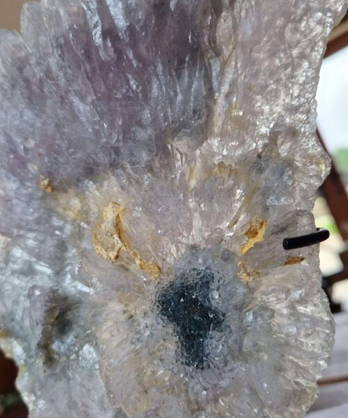 Amethyst Flower 20 Crystal Formation Rare Cluster on Stand 549g H23.5xW16xD8cm - Image 8