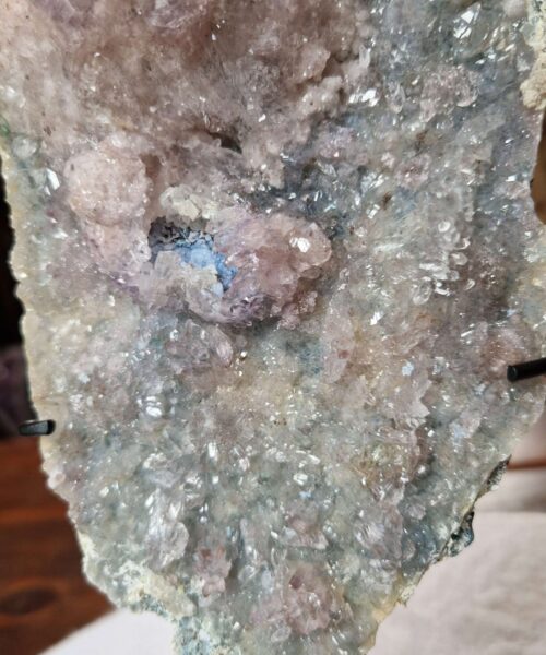 Amethyst Flower 21 Crystal Formation Rare Cluster on Stand 543g H25xW12xD8cm - Image 3