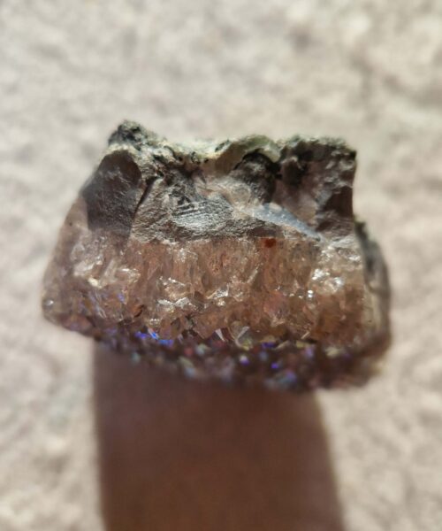 Premium High Grade Amethyst Angel Aura Druzy 249 Mini Geode Cluster Piece Cut Base 422g H10xW7.5xD4cm - Image 9