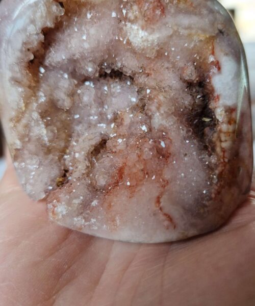Pink Amethyst Freeform 18 Self Standing Healing Crystal Natural Crystal Gem 349g – H5xW7xD6.5cm - Image 9
