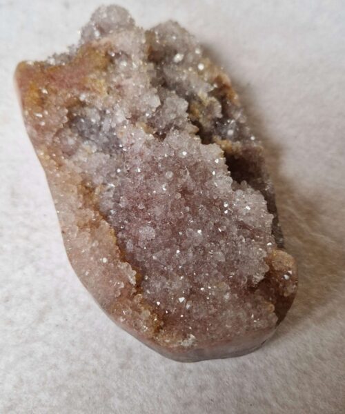 Pink Amethyst Freeform 22 Self Standing Healing Crystal Natural Crystal Gem 539g – H3.5xW14xD8cm - Image 3