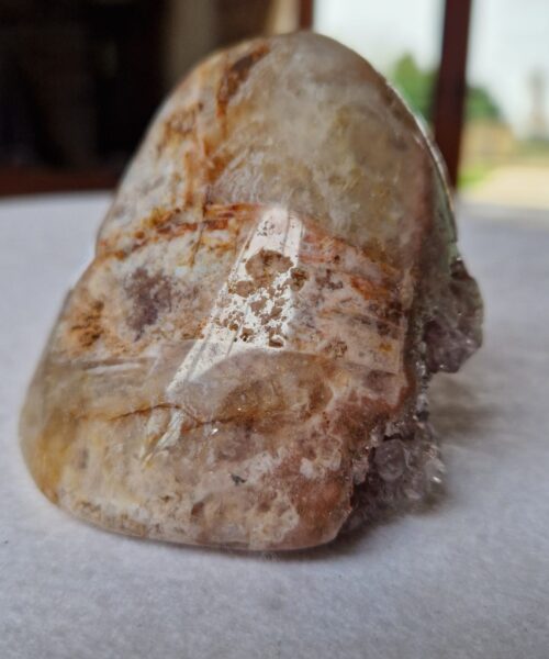 Pink Amethyst Freeform 27 Self Standing Healing Crystal Natural Crystal Gem 529g – H7xW8xD7.5cm - Image 3