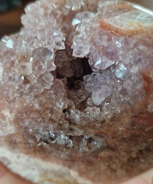 Pink Amethyst Freeform 27 Self Standing Healing Crystal Natural Crystal Gem 529g – H7xW8xD7.5cm - Image 9