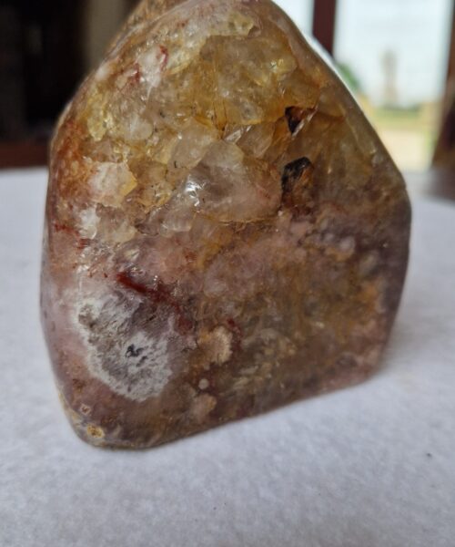 Pink Amethyst Freeform 28 Self Standing Healing Crystal Natural Crystal Gem 735g – H9xW7.5xD8cm - Image 3