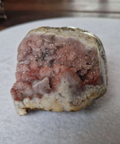 Pink Amethyst Freeform 29 Self Standing Healing Crystal Natural Crystal Gem 503g – H6xW9xD8cm