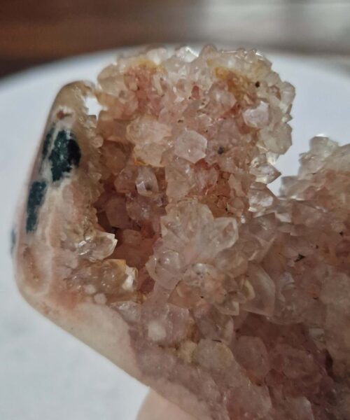 Pink Amethyst Freeform 30 Self Standing Healing Crystal Natural Crystal Gem 382g – H6xW12.5xD4cm - Image 7