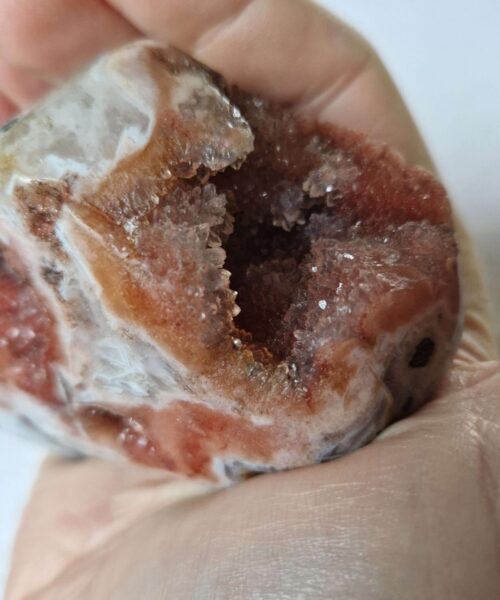Pink Amethyst Freeform 31 Self Standing Healing Crystal Natural Crystal Gem 313g – H4.5xW10xD5.5cm - Image 7