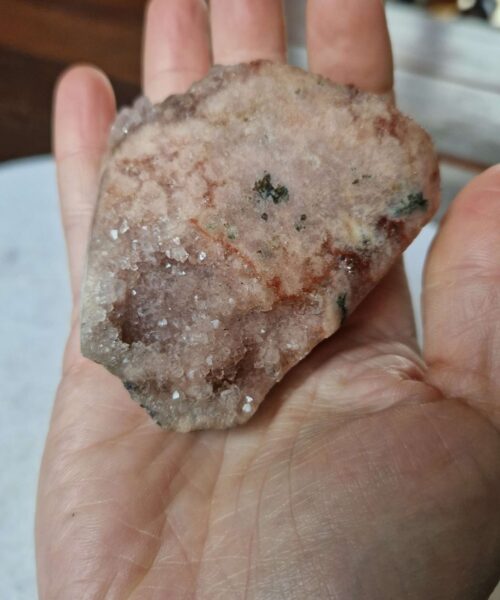 Pink Amethyst Freeform 36 Self Standing Healing Crystal Natural Crystal Gem 175g – H3xW8xD6.5cm - Image 4