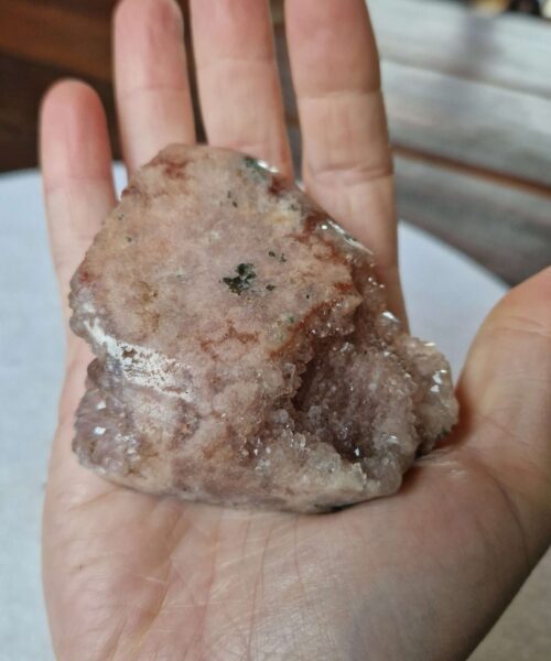 Pink Amethyst Freeform 36 Self Standing Healing Crystal Natural Crystal Gem 175g – H3xW8xD6.5cm - Image 5