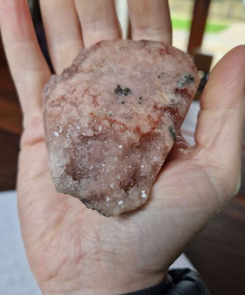 Pink Amethyst Freeform 36 Self Standing Healing Crystal Natural Crystal Gem 175g – H3xW8xD6.5cm - Image 8