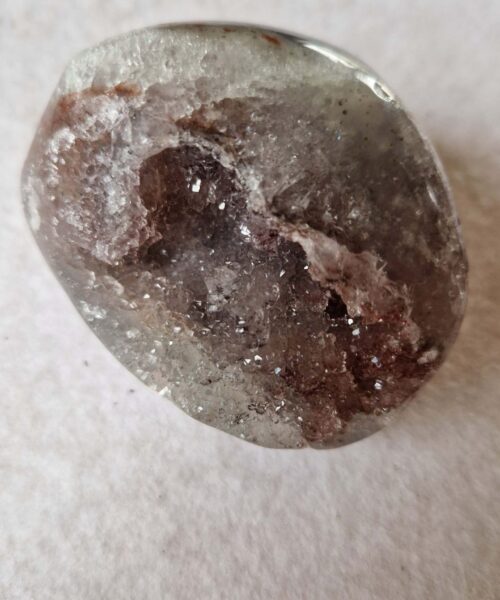 Pink Amethyst Freeform 37 Self Standing Healing Crystal Natural Crystal Gem 228g – H3.5xW7xD6.5cm - Image 9
