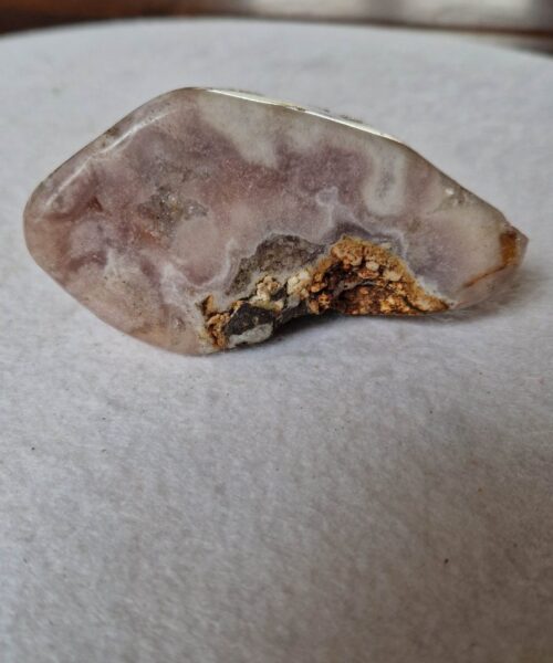 Alternative view of Pink Amethyst Freeform 39 Self Standing Healing Crystal Natural Crystal Gem 268g – H5xW10xD6cm