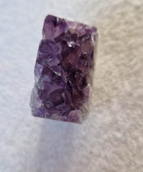 Premium Amethyst Quartz Purple Druzy Side Point 11 Crystal Tower 85g H3.5xW5xD2.5cm - Image 5