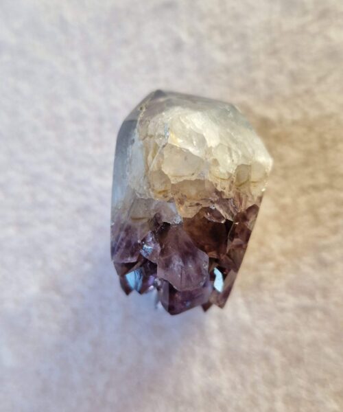 Premium Amethyst Quartz Purple Druzy Side Point 12 Crystal Tower 109g H4.5xW4.5xD3cm - Image 5