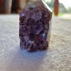 Premium Amethyst Quartz Purple Druzy Side Point 12 Crystal Tower 109g H4.5xW4.5xD3cm