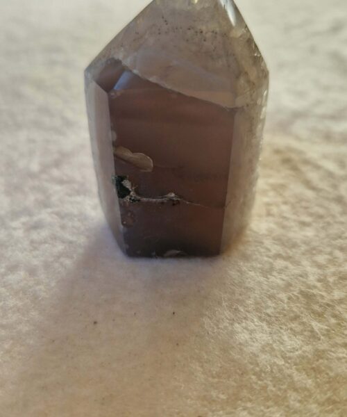 Premium Amethyst Quartz Purple Druzy Side Point 13 Crystal Tower 82g H4.5xW3xD3.5cm - Image 9