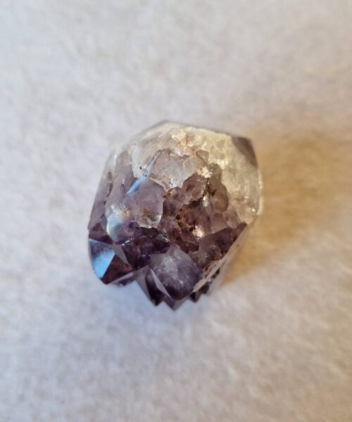 Premium Amethyst Quartz Purple Druzy Side Point 16 Crystal Tower 136g H5xW4xD4.5cm - Image 4
