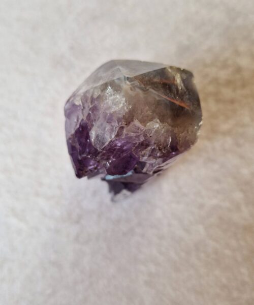 Premium Amethyst Quartz Purple Druzy Side Point 24 Crystal Tower 193g H7.5xW3.5xD4cm - Image 5