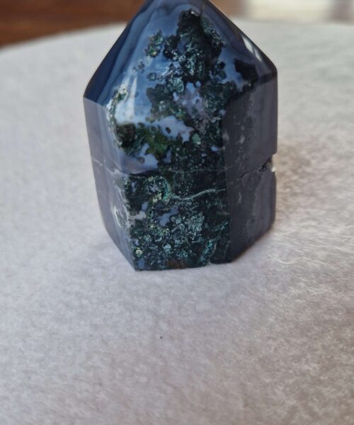Premium Amethyst Quartz Purple Druzy Side Point 25 Crystal Tower 212g H6xW4.5xD5cm - Image 9