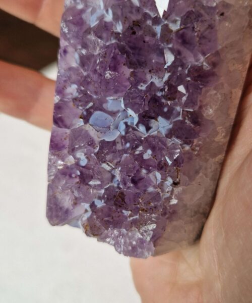Premium Amethyst Quartz Purple Druzy Side Point 26 Crystal Tower 181g H7.5xW4.5xD3cm - Image 8