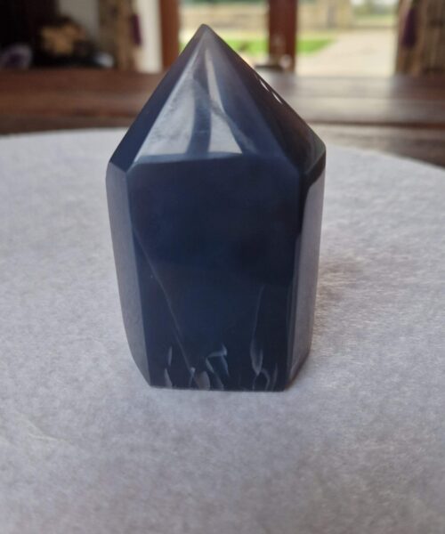 Premium Amethyst Quartz Purple Druzy Side Point 29 Crystal Tower 229g H7.5xW5xD4cm - Image 4
