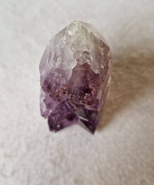 Premium Amethyst Quartz Purple Druzy Side Point 30 Crystal Tower 208g H8xW4xD4.5cm - Image 5