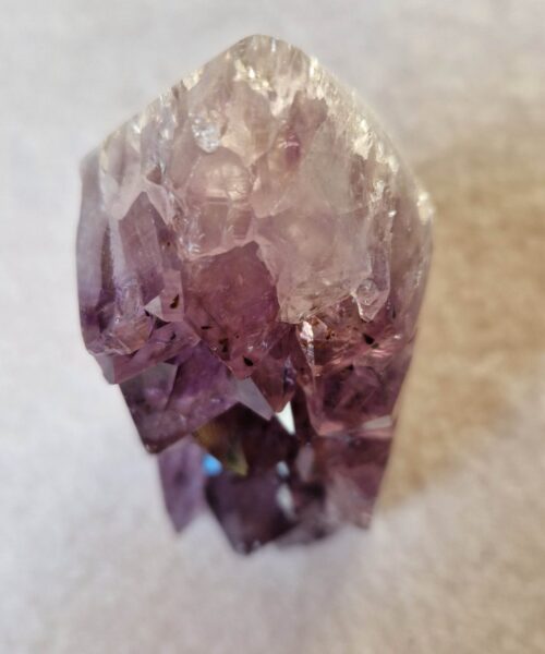Premium Amethyst Quartz Purple Druzy Side Point 43 Crystal Tower 294g H8.5xW4.5xD4.5cm - Image 4