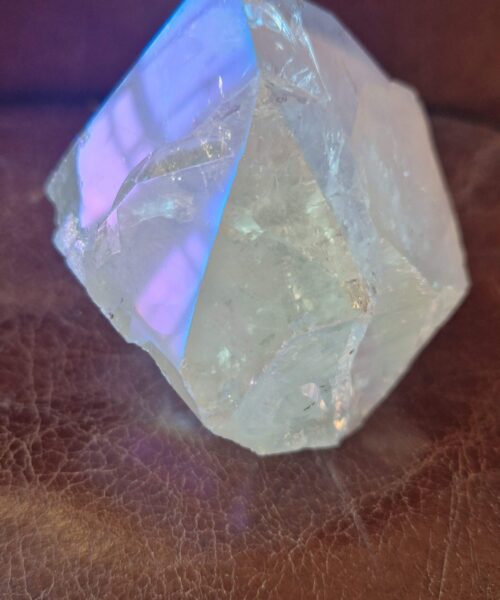 Alternative view of Premium Angel Aura Point 12 Crystal Clear Quartz Tower 466g - H11xW9xD6.5cm