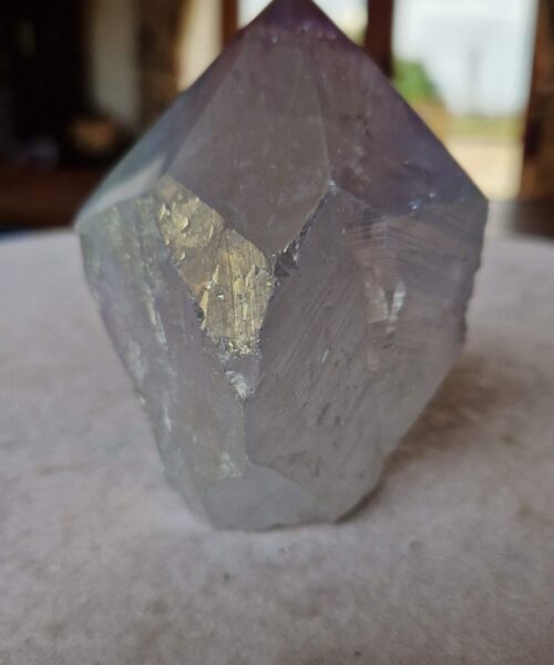 Premium Angel Aura Point 2 Crystal Clear Quartz Tower 337g - H8xW7xD6cm