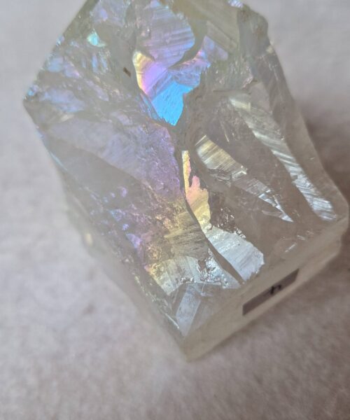 Premium Angel Aura Point 4 Crystal Clear Quartz Tower 333g - H10xW7xD6cm - Image 10