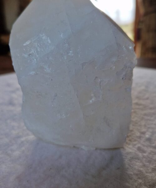 Large Clear Quartz White Crystal 1 Quartz Tower Points Polished Tip Gemstones Natural 1.027g H12xW8xD7cm - Image 3