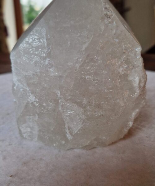 Large Clear Quartz White Crystal 10 Quartz Tower Points Polished Tip Gemstones Natural 1.302g H12xW9.5xD9.5cm - Image 6