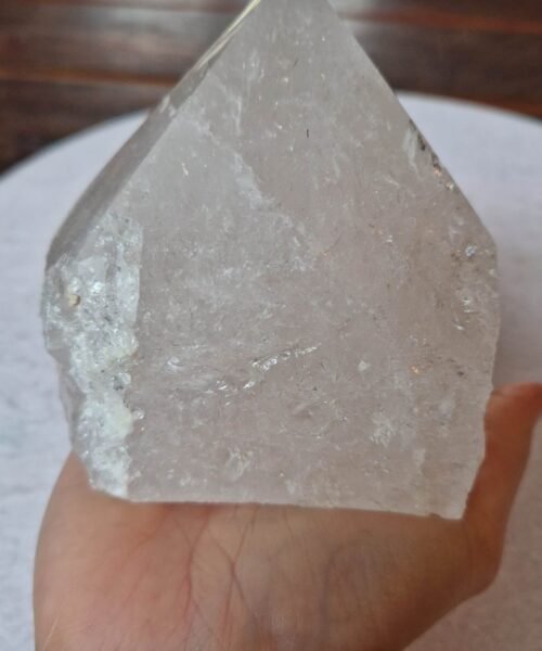 Large Clear Quartz White Crystal 11 Quartz Tower Points Polished Tip Gemstones Natural 1.206g H11xW10xD9cm - Image 7