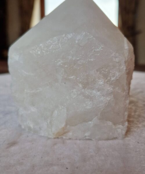 Large Clear Quartz White Crystal 13 Quartz Tower Points Polished Tip Gemstones Natural 948g H10xW10xD9cm