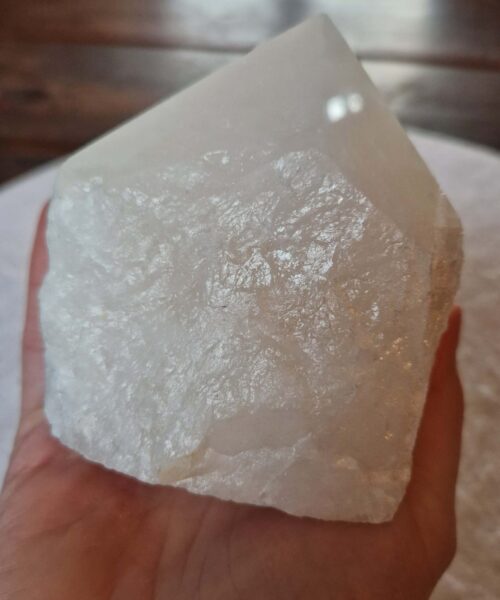 Large Clear Quartz White Crystal 13 Quartz Tower Points Polished Tip Gemstones Natural 948g H10xW10xD9cm - Image 6