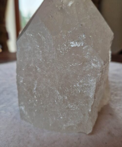 Large Clear Quartz White Crystal 14 Quartz Tower Points Polished Tip Gemstones Natural 1.209g H12.5xW9.5xD8.5cm - Image 3
