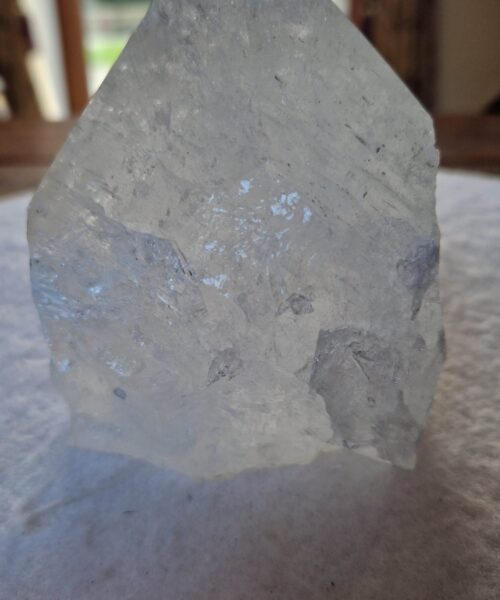 Large Clear Quartz White Crystal 3 Quartz Tower Points Polished Tip Gemstones Natural 1.349g H13xW9xD9cm - Image 5