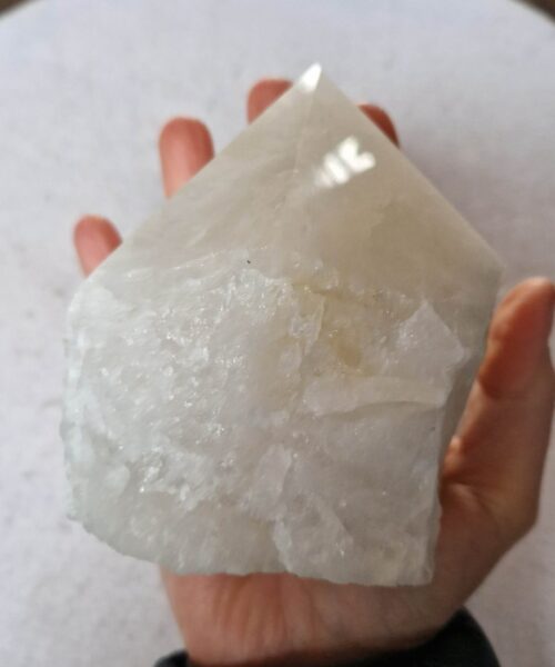 Large Clear Quartz White Crystal 4 Quartz Tower Points Polished Tip Gemstones Natural 1.083g H10.5xW10.5xD8cm - Image 8