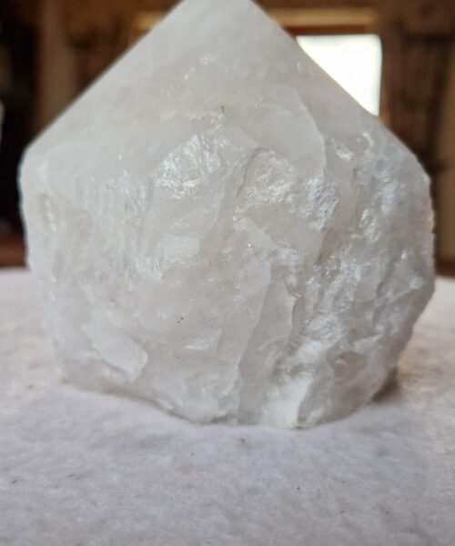 Large Clear Quartz White Crystal 4 Quartz Tower Points Polished Tip Gemstones Natural 1.083g H10.5xW10.5xD8cm - Image 10
