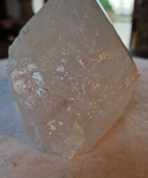 Large Clear Quartz White Crystal 5 Quartz Tower Points Polished Tip Gemstones Natural 1.289g H11xW10xD9.5cm - Image 3