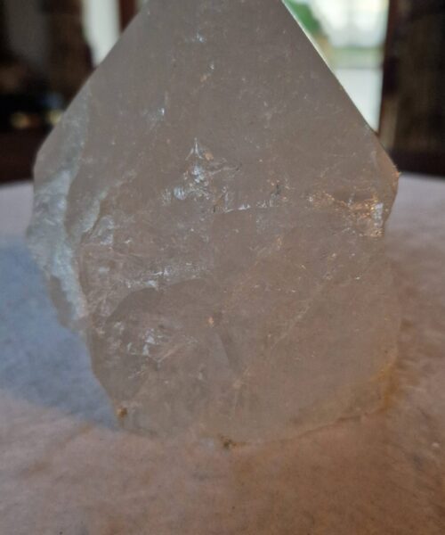 Large Clear Quartz White Crystal 5 Quartz Tower Points Polished Tip Gemstones Natural 1.289g H11xW10xD9.5cm - Image 4