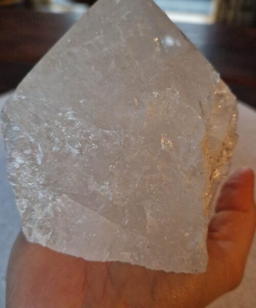 Large Clear Quartz White Crystal 5 Quartz Tower Points Polished Tip Gemstones Natural 1.289g H11xW10xD9.5cm - Image 6