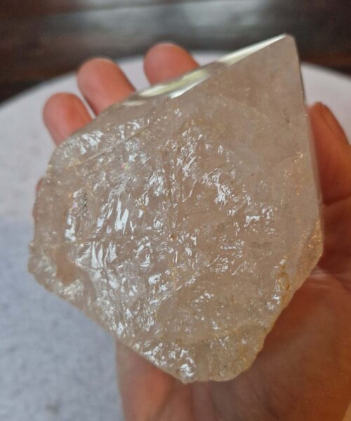 Clear Quartz White Crystal 6 Quartz Tower Points Polished Tip Gemstones Natural 511g H9xW7.5xD7cm - Image 6