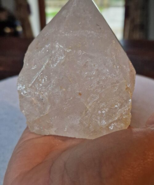 Clear Quartz White Crystal 6 Quartz Tower Points Polished Tip Gemstones Natural 511g H9xW7.5xD7cm - Image 8