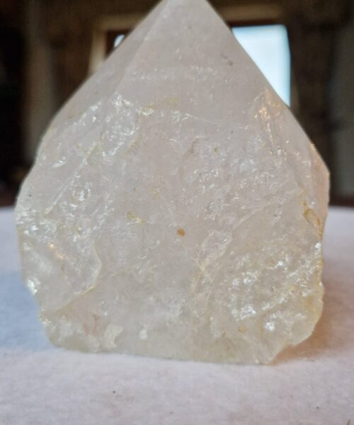 Clear Quartz White Crystal 6 Quartz Tower Points Polished Tip Gemstones Natural 511g H9xW7.5xD7cm - Image 9