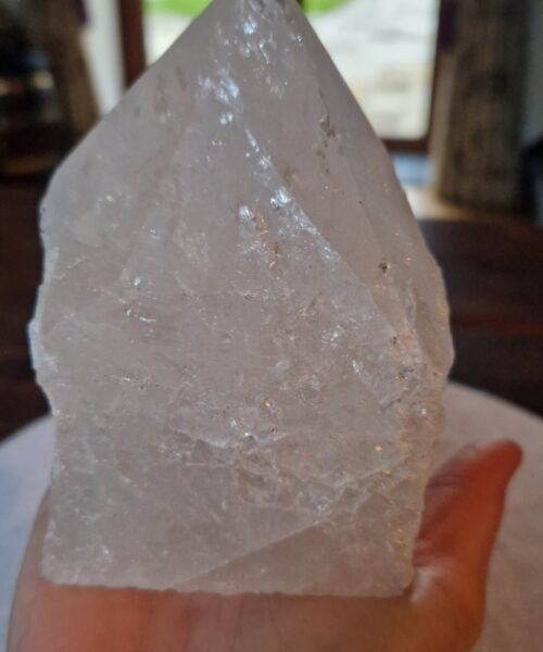 Large Clear Quartz White Crystal 7 Quartz Tower Points Polished Tip Gemstones Natural 1.321g H13xW9xD7.5cm - Image 6